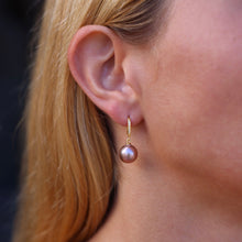 Load image into Gallery viewer, Leilani Pink Pearl Drop Earring