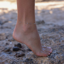 Load image into Gallery viewer, Aquamarine Anklet