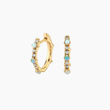 Load image into Gallery viewer, Makara Opal Huggie