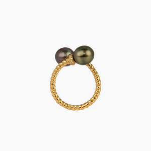 Beverly Tahitian Pearl Bypass Ring
