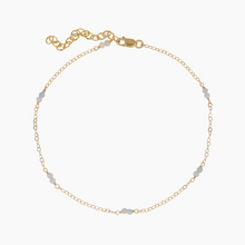 Load image into Gallery viewer, Aquamarine Anklet