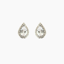 Load image into Gallery viewer, Teardrop Pave CZ Stud
