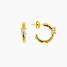 Load image into Gallery viewer, Pavati Hoop Earrings