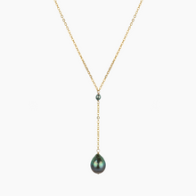 Load image into Gallery viewer, Galaxy Y Tahitian Pearl Necklace