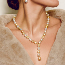 Load image into Gallery viewer, Dari Golden South Sea Pearl Y Strand