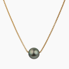 Load image into Gallery viewer, Allison Tahitian Pearl Floating Necklace