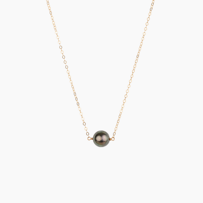 Baby Tahitian Pearl Bar Necklace