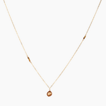 Load image into Gallery viewer, Thalia Chocolate Keshi Pearl Necklace