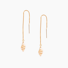 Load image into Gallery viewer, Shell Threader Earrings