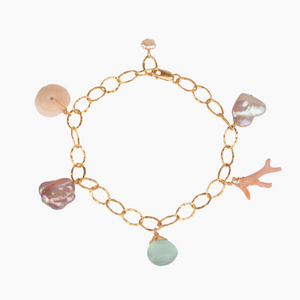 Chunky Mermaid Charm Bracelet