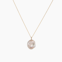 Load image into Gallery viewer, Orion Keshi Pearl Diamond Necklace