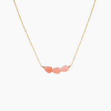 Load image into Gallery viewer, Triple Pink Pikake Necklace