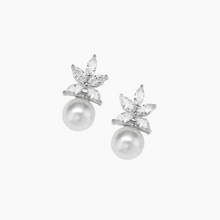 Load image into Gallery viewer, Floral Wedding Earrings