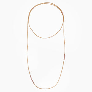Golden Ratio Pink Keshi Pearl Necklace