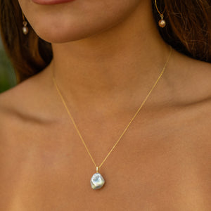 Little Dipper Tahitian Keshi Pearl Necklace