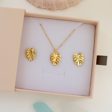 Load image into Gallery viewer, monstera jewelry