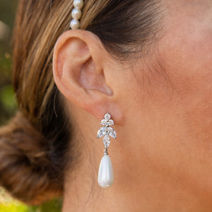 Goddess Bridal Statement Earring