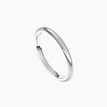 Load image into Gallery viewer, Simple Womens Wedding Band 2mm