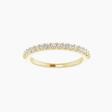 Load image into Gallery viewer, Forever Womens Diamond Wedding Band 14kt Yellow Gold