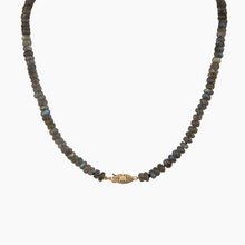 Load image into Gallery viewer, Mana Labradorite Pastel Tahitian Pearl Necklace