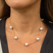 Load image into Gallery viewer, Carmen White Edison Pearl Necklace