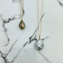 Load image into Gallery viewer, Little Dipper Tahitian Keshi Pearl Necklace