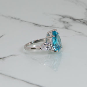 Blue Goddess Ring
