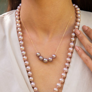 Rose Water Pearl Necklace