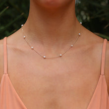 Load image into Gallery viewer, Kendall White Pearl Necklace