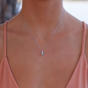 Gia Aquamarine Necklace