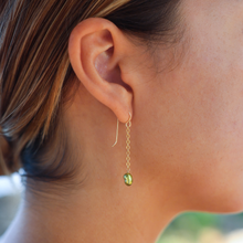 Load image into Gallery viewer, Pistachio Keshi Pearl Drop Earring