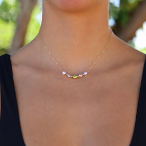 Layla Spring Bar Necklace