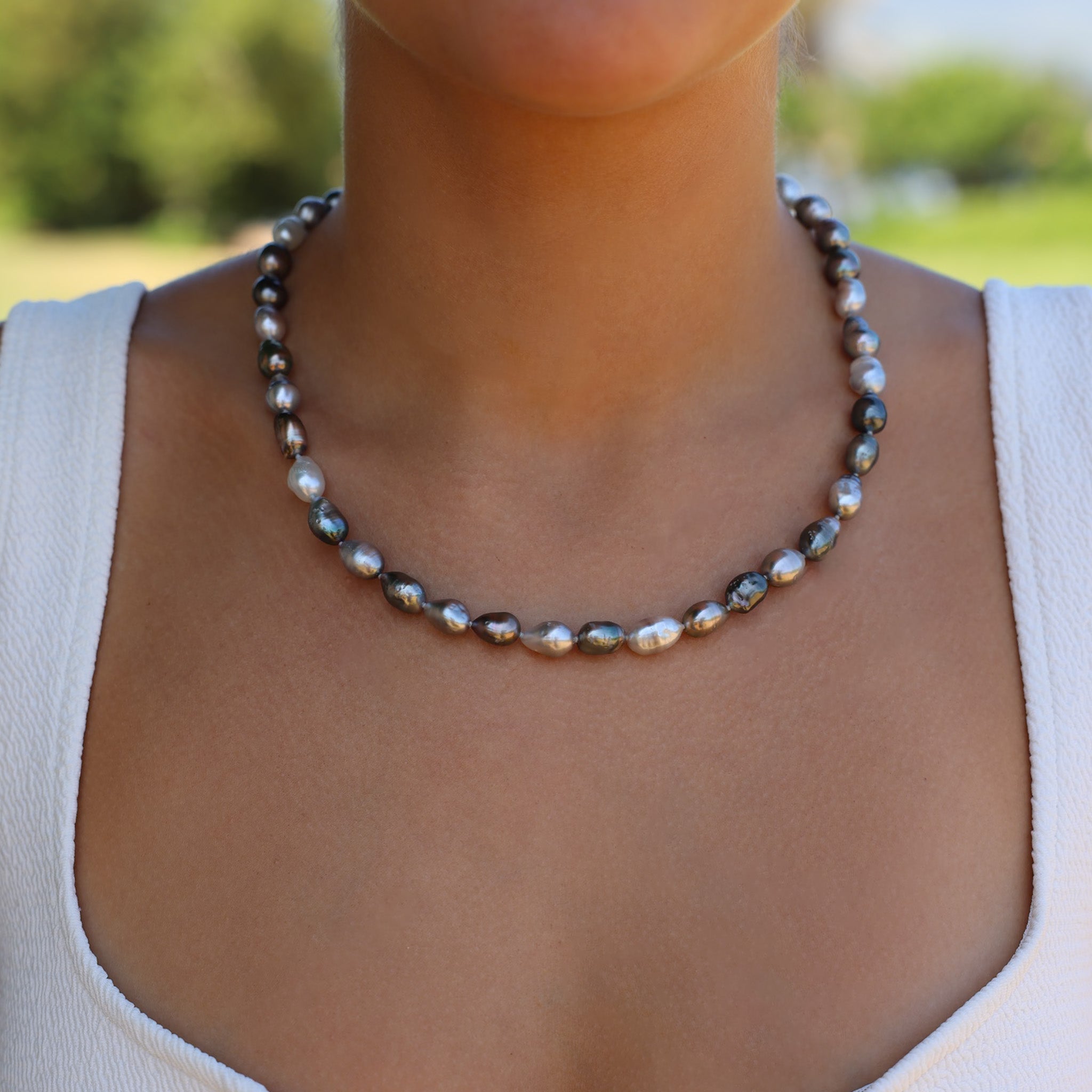Marisol Tahitian Keshi Pearl Strand – MishaHawaii