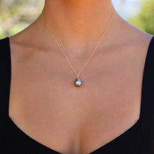 Load image into Gallery viewer, Lila Diamond Pearl Necklace