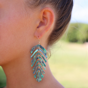 Banana Leaf Earring