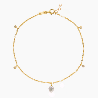 111 Keshi Pearl Anklet