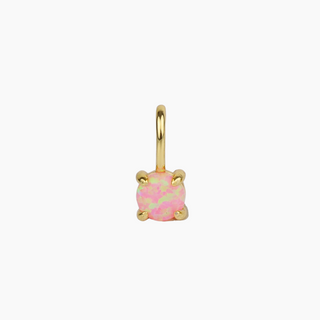 Pink Opal Charm