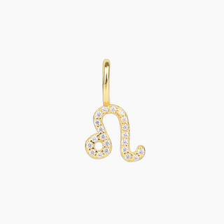 Pave Zodiac Sign Charm