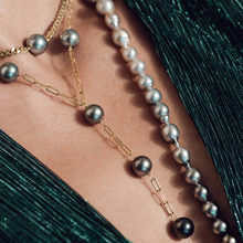 Load image into Gallery viewer, Kelly Tahitian Pearl Y Necklace