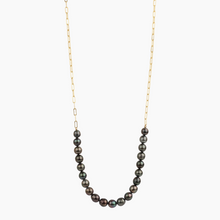 Load image into Gallery viewer, Long Ocean Tahitian Pearl Necklace