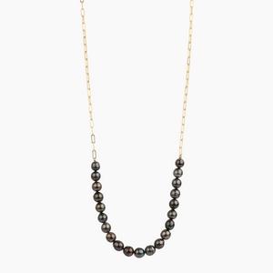 Long Ocean Tahitian Pearl Necklace