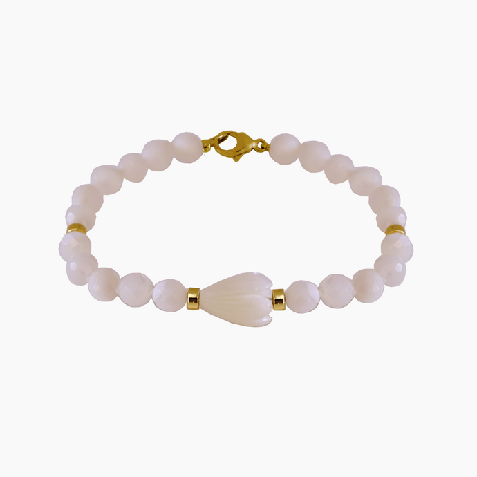 White Pikake Bracelet