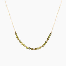 Load image into Gallery viewer, Meg Pistachio Keshi Pearl Necklace