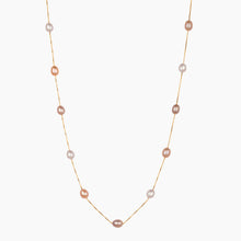 Load image into Gallery viewer, Manini Pink Multicolor Pearl Necklace