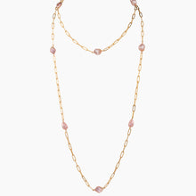 Load image into Gallery viewer, Michelle Pink Keshi Pearl Necklace