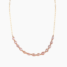 Load image into Gallery viewer, Taylor Pink Keshi Pearl Necklace