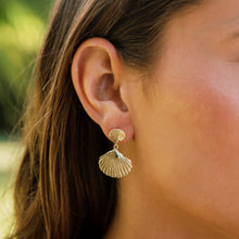 Load image into Gallery viewer, Shell Drop Earrings