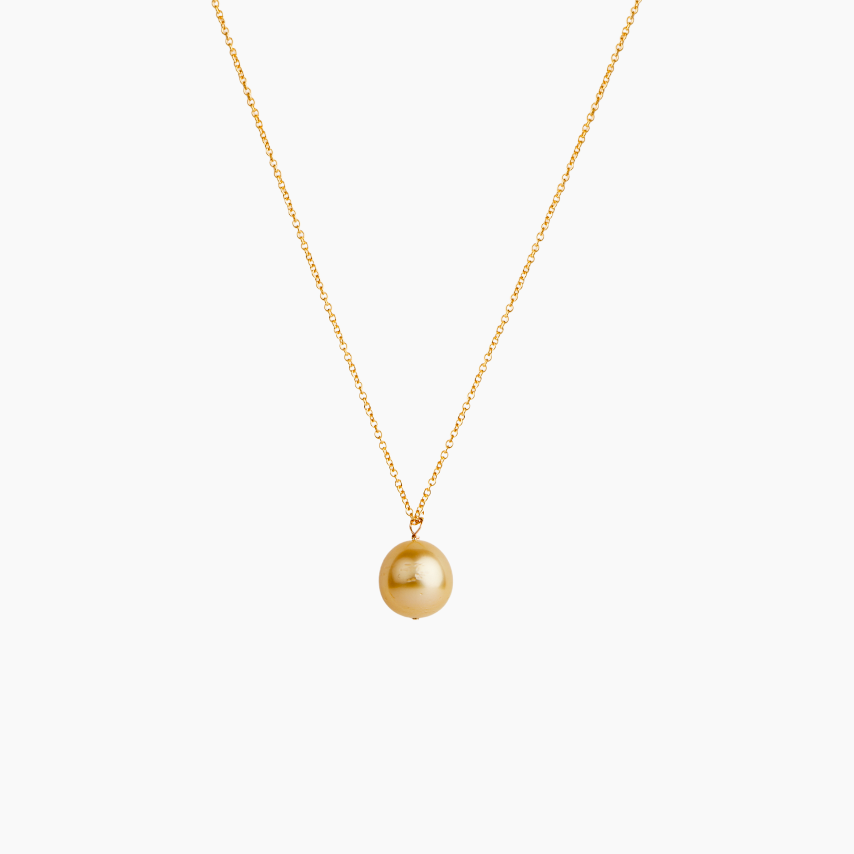 Island Golden South Sea Pearl Necklace