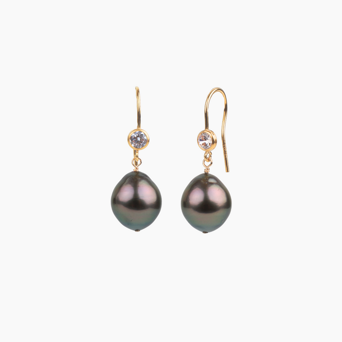 Lakota Tahitian Pearl Earrings