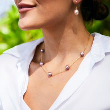 画像をギャラリービューアに読み込む, Petite Carmen Pink Pearl Necklace